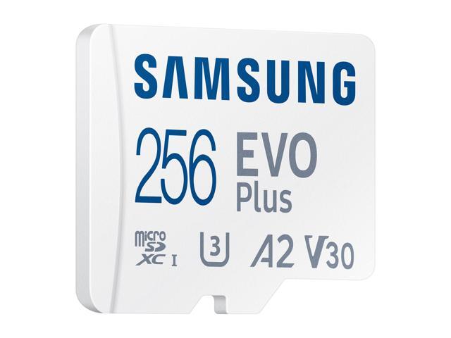 SAMSUNG EVO Plus 256GB microSDXC Flash Card w/ Adapter Model MB-MC256KA/AM