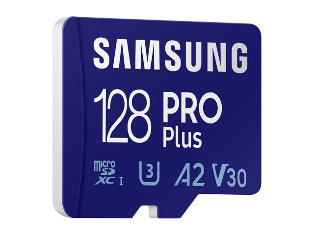 SAMSUNG PRO Plus 128GB microSDXC Flash Card w/ Adapter Model MB-MD128KA/AM