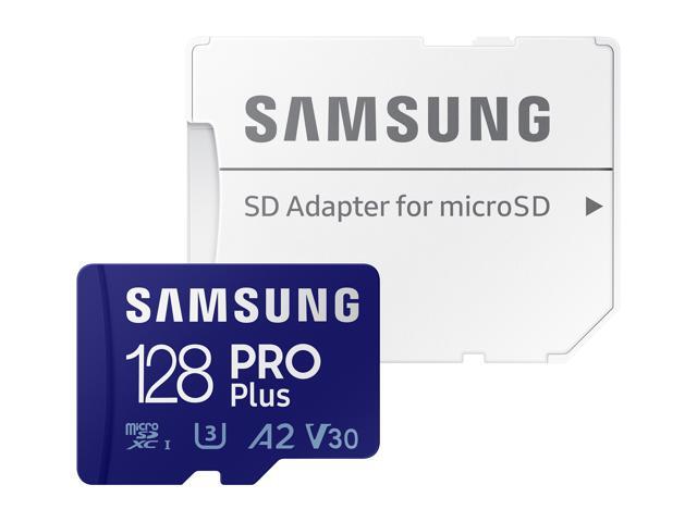 SAMSUNG PRO Plus 128GB microSDXC Flash Card w/ Adapter Model MB-MD128KA/AM