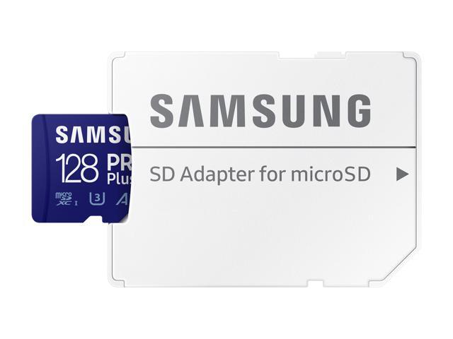SAMSUNG PRO Plus 128GB microSDXC Flash Card w/ Adapter Model MB-MD128KA/AM