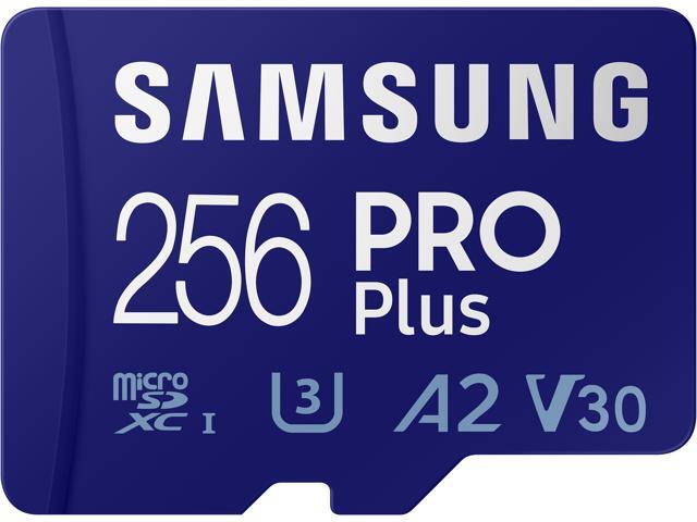SAMSUNG PRO Plus 256GB microSDXC Flash Card w/ Adapter Model MB-MD256KA/AM