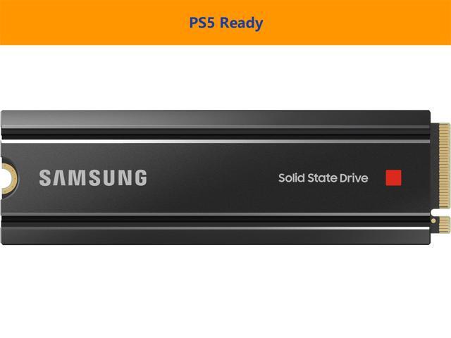 SAMSUNG 980 PRO SSD with Heatsink 2TB, PCIe 4.0 M.2 2280, Speeds Up-to 7,000MB/s, Best for High End Computing, Workstations and Compatible with...