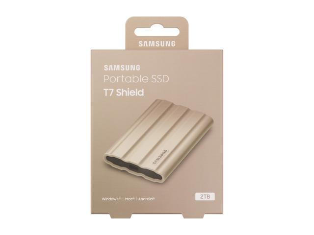 Samsung - T7 Shield 2TB External USB 3.2 Gen 2 Rugged SSD IP65 Water Resistant - Beige - image 7