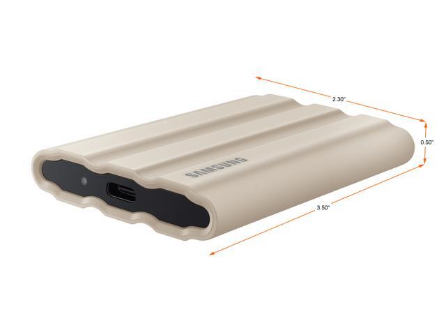 Samsung - T7 Shield 2TB External USB 3.2 Gen 2 Rugged SSD IP65 Water Resistant - Beige - image 8