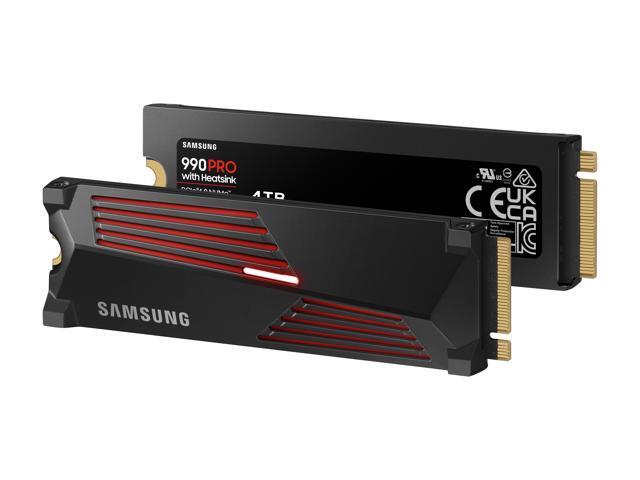 Samsung - 990 PRO 4TB Internal SSD PCIe Gen 4x4 NVMe with Heatsink for PS5 - image 5