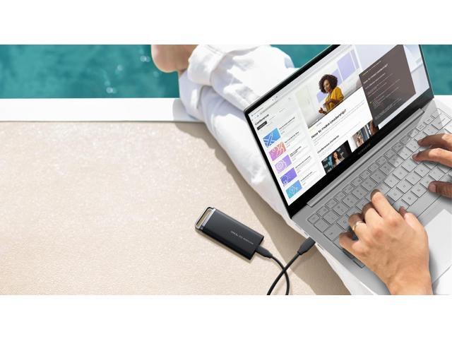 Samsung - T5 EVO Portable SSD 8TB, Up to 460MB/s , USB 3.2 Gen 1, Ideal use for Gamers & Creators - Black - image 7