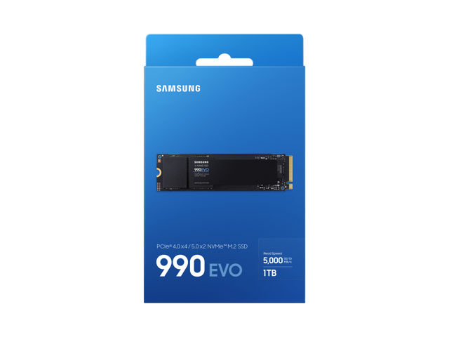 Samsung - 990 EVO SSD 1TB Internal SSD PCIe Gen 4x4 | Gen 5x2 M.2 2280, Speeds Up to 5,000MB/s - image 9