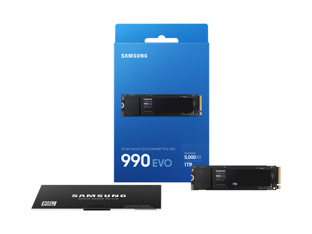 Samsung - 990 EVO SSD 1TB Internal SSD PCIe Gen 4x4 | Gen 5x2 M.2 2280, Speeds Up to 5,000MB/s - image 10