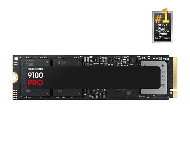 SAMSUNG SSD 9100 PRO 4TB, PCIe 5.0x4 M.2 2280, Seq. Read Speeds Up to 14,800MB/s, Best for AI Computing, Gaming, and Heavy Duty Workstations...
