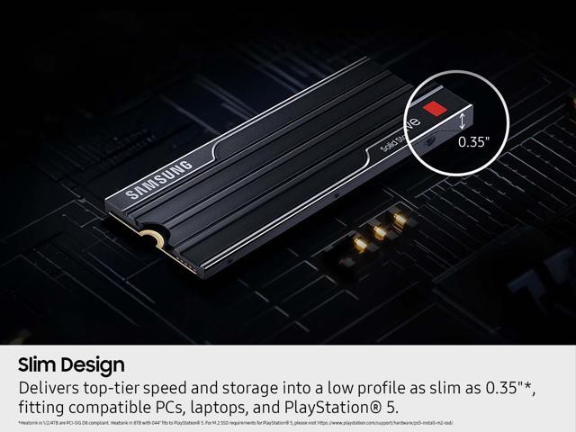 Samsung - SSD 9100 PRO with Heatsink 8TB Internal SSD, PCIe 5.0x4 M.2 - image 7