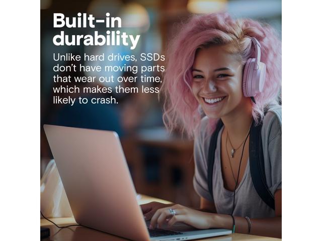 Crucial BX500 480GB 3D NAND SATA 2.5-Inch Internal SSD, up to 540 MB/s - CT480BX500SSD1