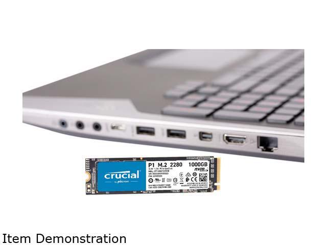 Crucial P1 1TB 3D NAND NVMe PCIe Internal SSD, up to 2000 MB/s - CT1000P1SSD8