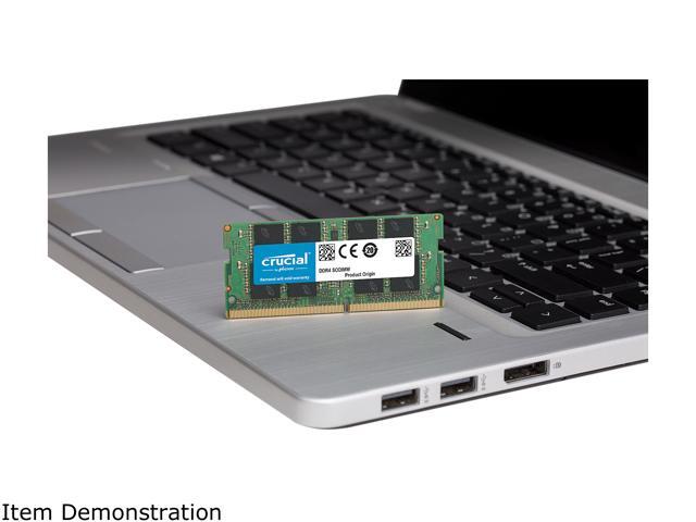 Crucial 16GB 260-Pin DDR4 SO-DIMM DDR4 3200 (PC4 25600) Laptop Memory Model CT16G4SFD832A