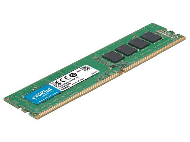 Crucial 64GB Kit (32GBx2) DDR4 3200 MT/s CL22 DIMM 288-Pin Memory - CT2K32G4DFD832A