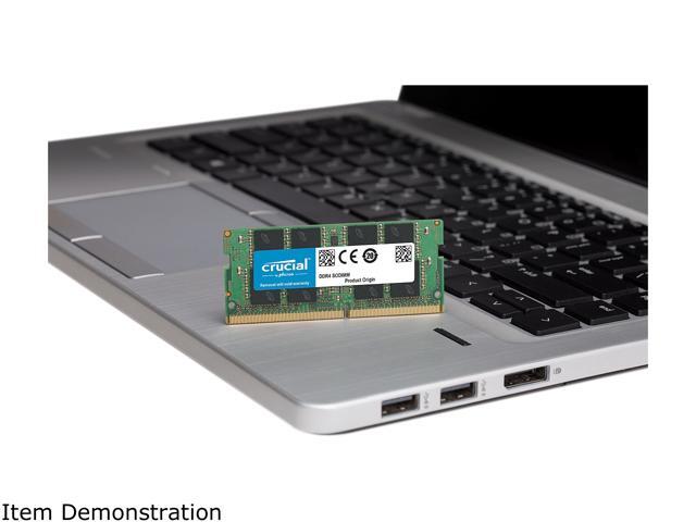 Crucial 32GB (2 x 16GB) 260-Pin DDR4 SO-DIMM DDR4 3200 (PC4 25600) Laptop Memory Model CT2K16G4SFRA32A