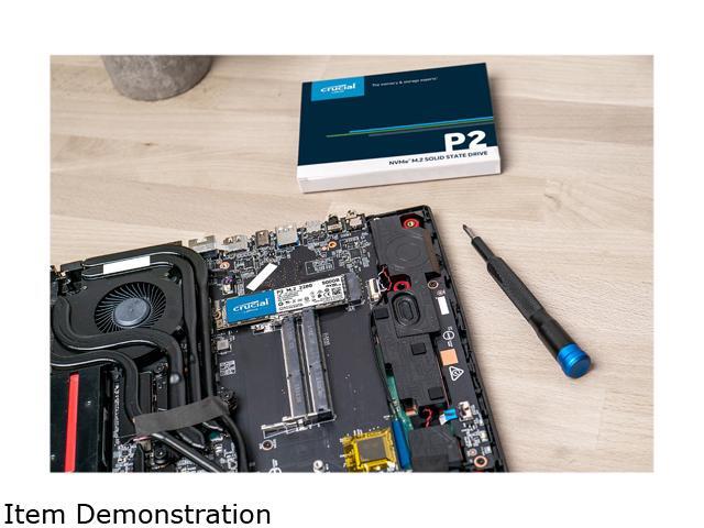 Crucial P2 2TB 3D NAND NVMe PCIe M.2 SSD Up to 2400 MB/s - CT2000P2SSD8