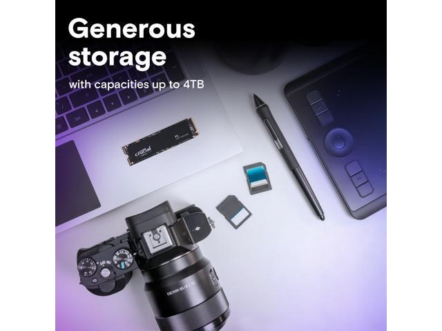 Crucial - P3 1TB Internal SSD PCIe Gen 3 x4  NVMe - image 6