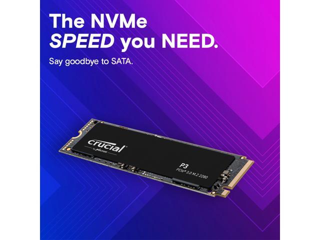 Crucial - P3 1TB Internal SSD PCIe Gen 3 x4  NVMe - image 9