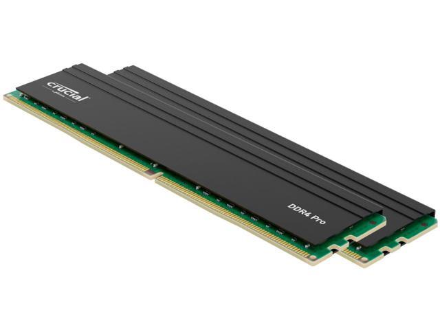 Crucial Pro 64GB (2 x 32GB) 288-Pin PC RAM DDR4 3200 (PC4 25600) Desktop Memory Model CP2K32G4DFRA32A