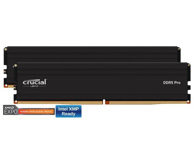 Crucial Pro 32GB (2 x 16GB) DDR5 6000 (PC5 48000) Desktop Memory Model CP2K16G60C48U5
