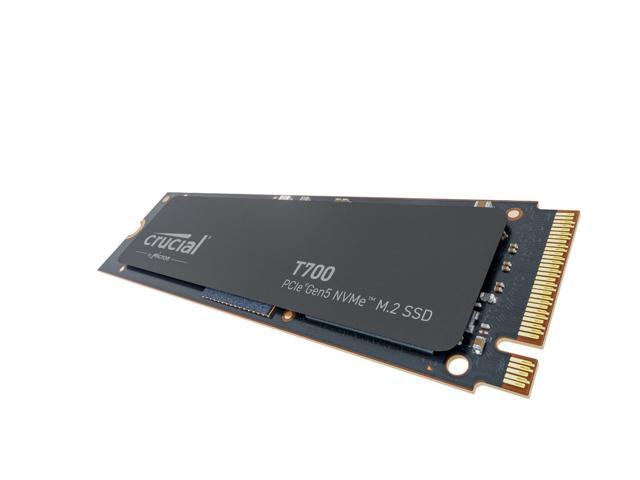 Crucial T700 Gen5 NVME M.2 SSD 2280 2TB PCI-Express 5.0 x4 TLC NAND² Internal Solid State Drive (SSD) CT2000T700SSD3