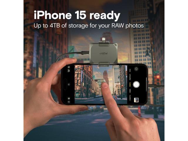 Crucial - X9 Pro 1TB External USB-C SSD - Space Gray - image 5