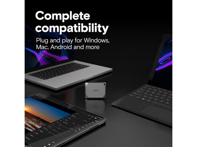 Crucial - X9 Pro 1TB External USB-C SSD - Space Gray - image 6