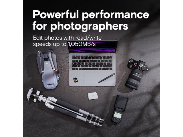 Crucial - X9 Pro 2TB External USB-C SSD - Space Gray - image 3