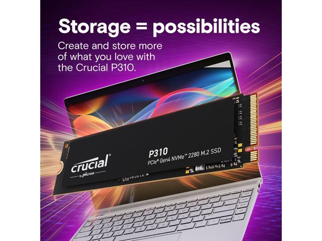 Crucial - P310 4TB Internal SSD PCIe Gen 4 x4 NVMe M.2 - image 7