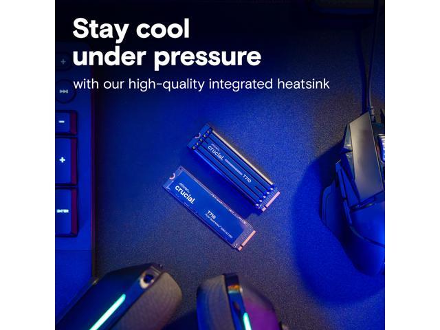 Crucial - T710 1TB Internal SSD PCIe Gen 5 x4 NVMe M.2 with Heatsink - image 6