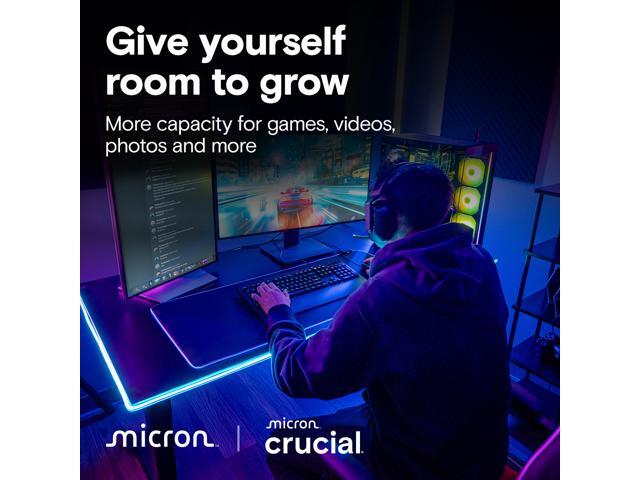 Crucial - T710 1TB Internal SSD PCIe Gen 5 x4 NVMe M.2 with Heatsink - image 7