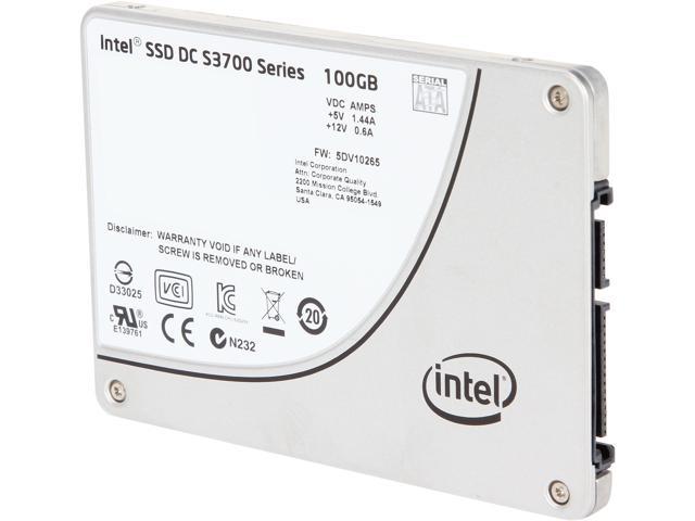 Intel DC S3700 Series 2.5' 100GB SATA III MLC Internal Solid State Drive (SSD) SSDSC2BA100G301