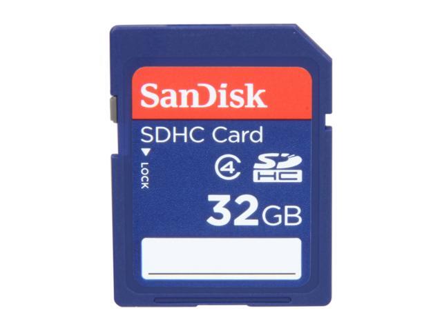 SanDisk 32GB Secure Digital High-Capacity (SDHC) Flash Card Model SDSDB-032G-B35