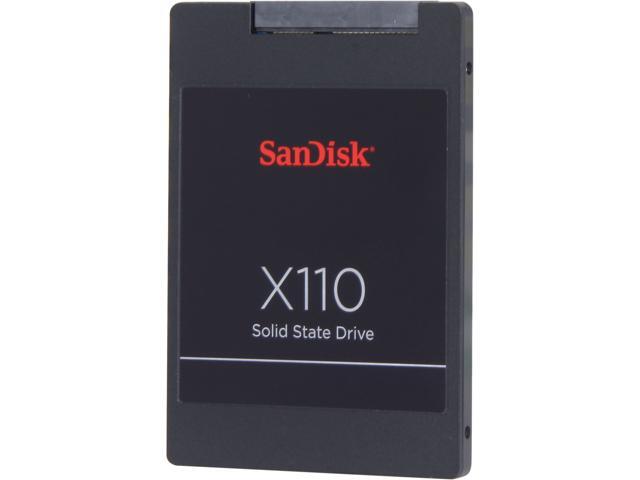 SanDisk X110 2.5' 64GB SATA III MLC Internal Solid State Drive (SSD) SD6SB1M-064G-1022I