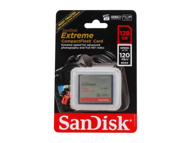 SanDisk - Extreme 128GB CompactFlash (CF) Memory Card - image 5