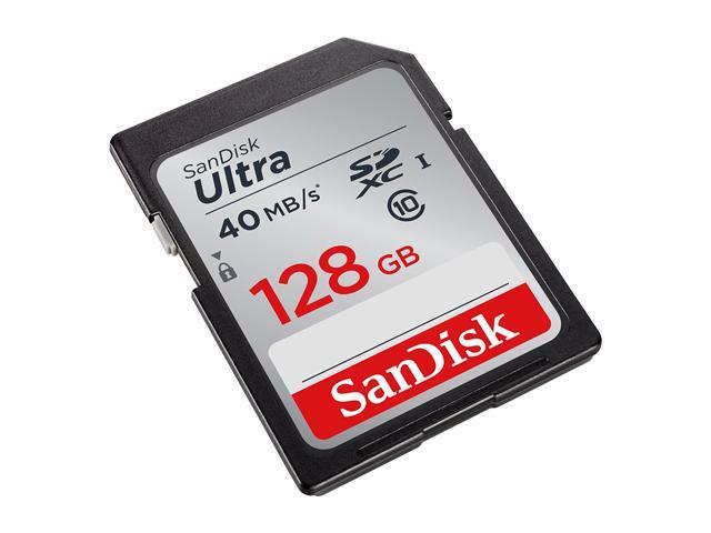 SanDisk 128GB Ultra SDXC UHS-I/Class 10 Memory Card, Speed Up to 80MB/s (SDSDUNC-128G-GN6IN)