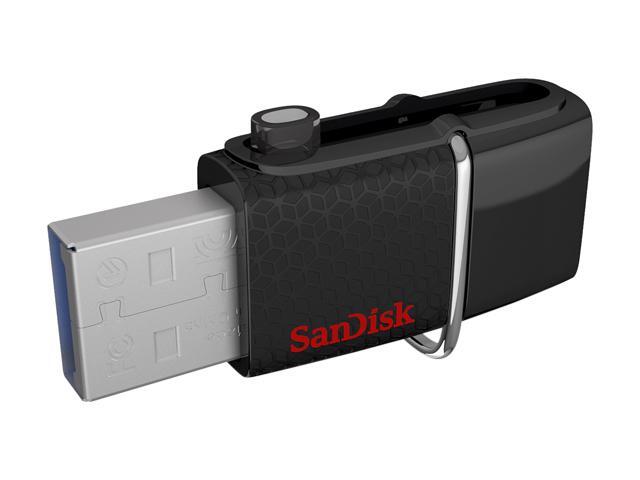 SanDisk 128GB Ultra Dual OTG USB 3.0 Flash Drive, Speed Up to 150MB/s (SDDD2-128G-GAM46)