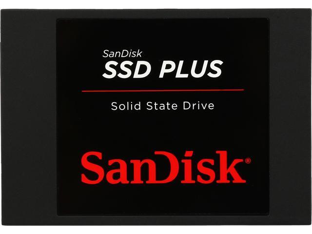 SanDisk SSD Plus 120GB Internal SSD - SATA III 6Gb/s, 2.5'/7mm - SDSSDA-120G-G26