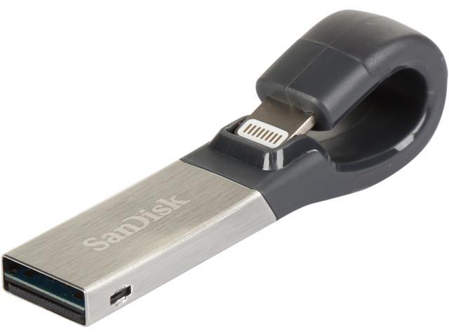 SanDisk 32GB iXpand Flash Drive for iPhone and iPad (SDIX30C-032G-GN6NN)