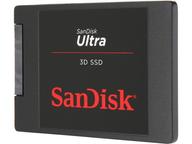 SanDisk Ultra 3D 2.5' 1TB SATA III 3D NAND Internal Solid State Drive (SSD) SDSSDH3-1T00-G25