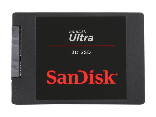 SanDisk Ultra 3D 2.5' 1TB SATA III 3D NAND Internal Solid State Drive (SSD) SDSSDH3-1T00-G25