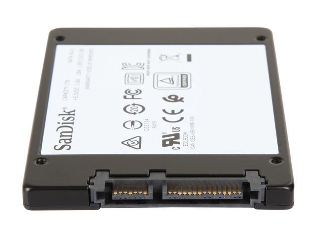 SanDisk Ultra 3D 2.5' 1TB SATA III 3D NAND Internal Solid State Drive (SSD) SDSSDH3-1T00-G25