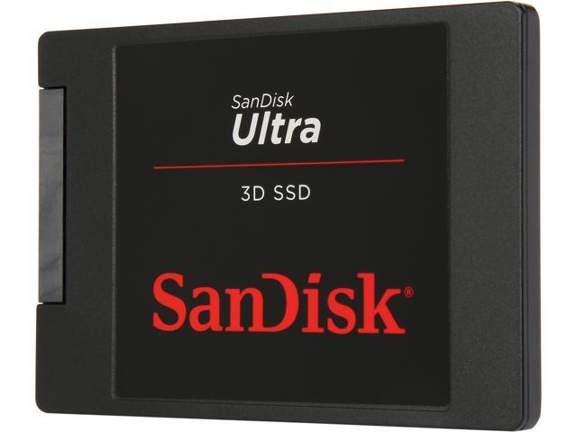 SanDisk Ultra 3D 2.5' 2TB SATA III 3D NAND Internal Solid State Drive (SSD) SDSSDH3-2T00-G25