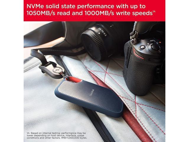 SanDisk - Extreme Portable 2TB External USB-C NVMe SSD - Black - image 5