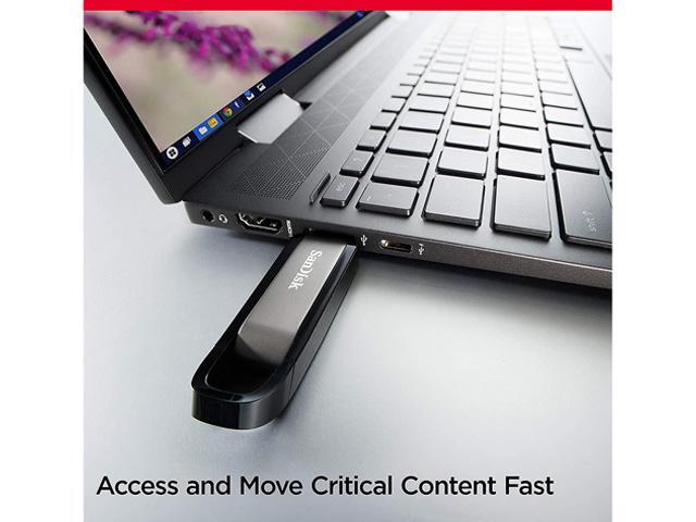 SanDisk 128GB Extreme Go USB 3.2 Type-A Flash Drive, Speed Up to 400MB/s (SDCZ810-128G-G46)
