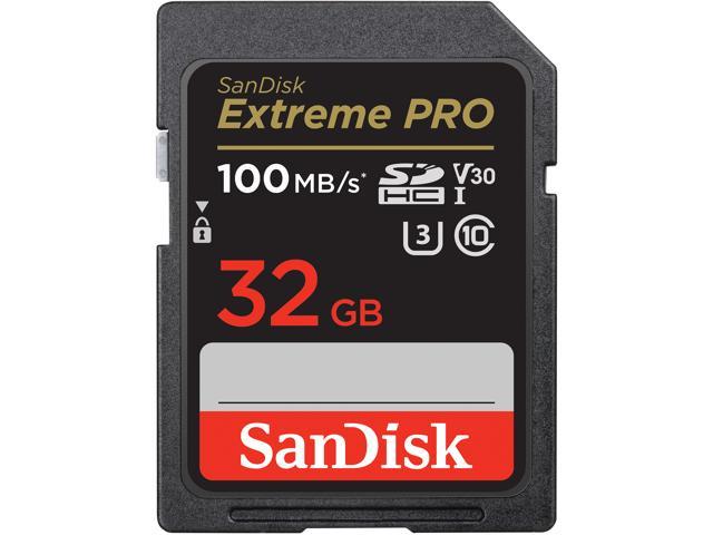 UPC 619659188689 product image for SanDisk 32GB Extreme Pro SDHC UHS-I/U3 V30 Class 10 Memory Card, Speed Up to 100 | upcitemdb.com