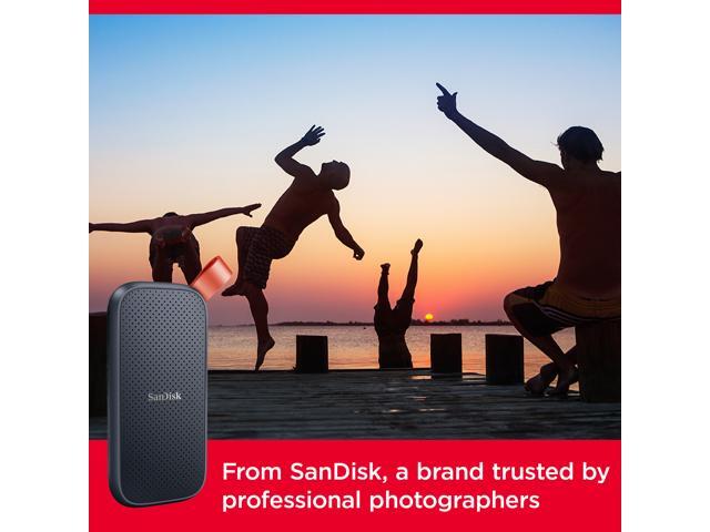 SanDisk - 2TB External USB 3.2 Gen 2 Type C Portable SSD - Black - image 10