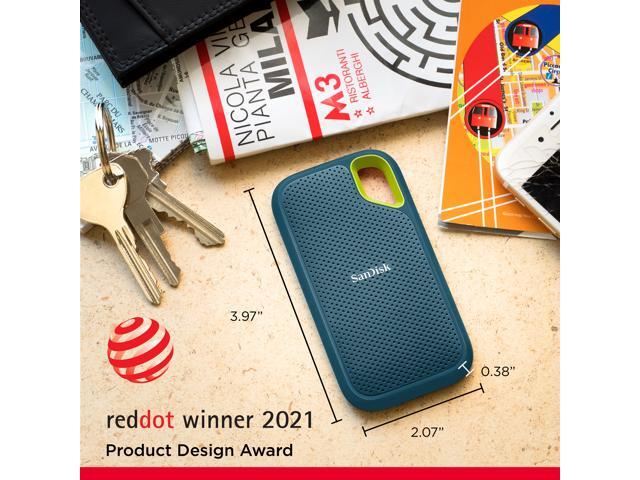 SanDisk - Extreme Portable 1TB External USB-C NVMe SSD - Monterey - image 4