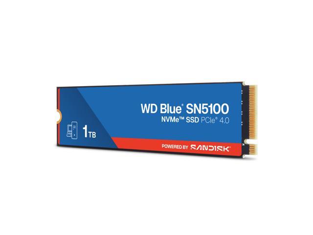 WD Blue SN5100 1TB NVMe SSD, PCIe Gen 4.0, up to 7,100 MB/s read speeds