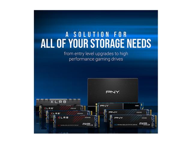 PNY CS900 2.5' 240GB SATA III 3D NAND Internal Solid State Drive (SSD) SSD7CS900-240-RB